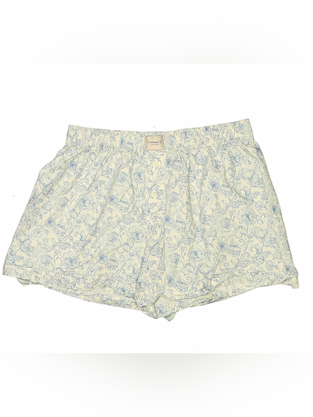 COMME SI Classica Shorts Made with Liberty Fabric Size Medium GUC